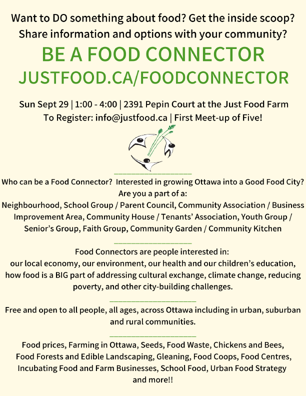 Be A Food Connector Just Food Sustainable Food And Farming In